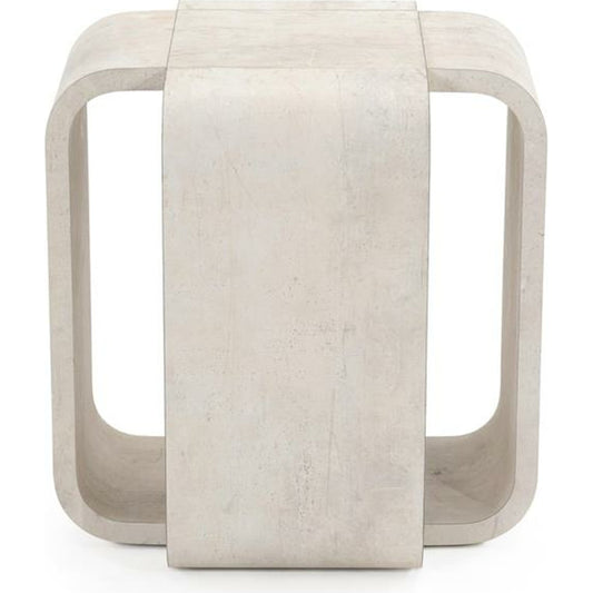 Chalonne End Table by John-Richard in natural. Made from unique in a eclectic & global style.