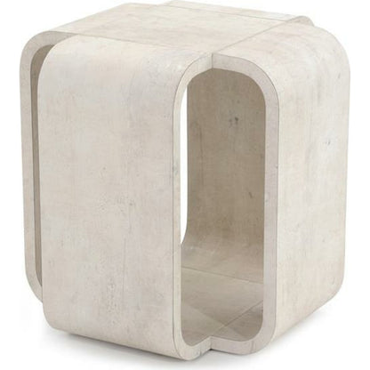 Chalonne End Table by John-Richard in natural. Made from unique in a eclectic & global style.
