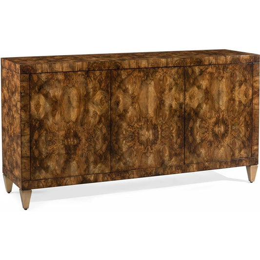 Woodcroft Sideboard by John-Richard in gold, walnut. Made from unique in a eclectic & global style.