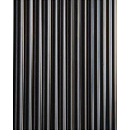 Black Satin Cabinet by John-Richard in black, brass, gold, stainless steel. Made from brass, steel in a transitional style.