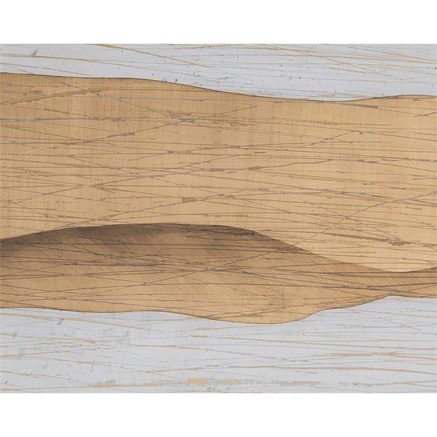 002 SR-865874 | Closeup | Sutton Place Sideboard by John-Richard in beluga, gold. Made from glass, steel in a modern style.