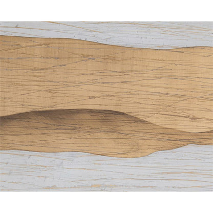 Sutton Place Sideboard by John-Richard in beluga, gold. Made from glass, steel in a modern style.