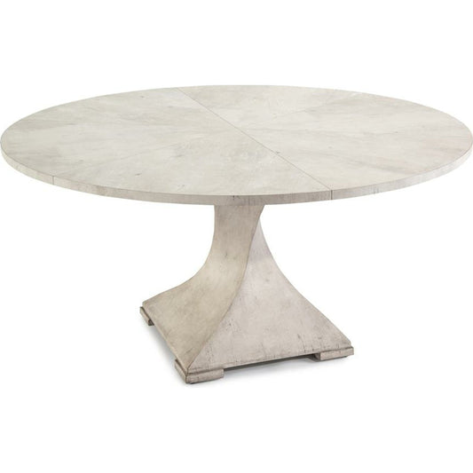 Lavertezzo Dining Table by John-Richard in tiza gesso. Made from unique in a modern style.