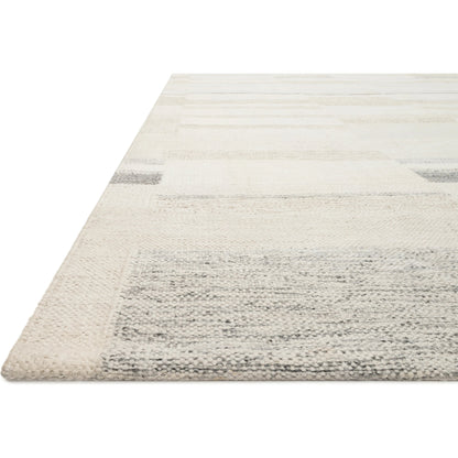Evelina EVE-03 Rug by Loloi in ivory, beige. Made from 25% wool, 21% viscose, 20% cotton, 18% viscose from bamboo, 8% chenille, 5% acrylic, 3% linen in a modern s