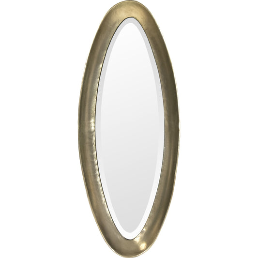 Ida Mirror by Zentique in pale gold and iron, mirror, mdf. Made from iron, mirror, mdf in a modern style.