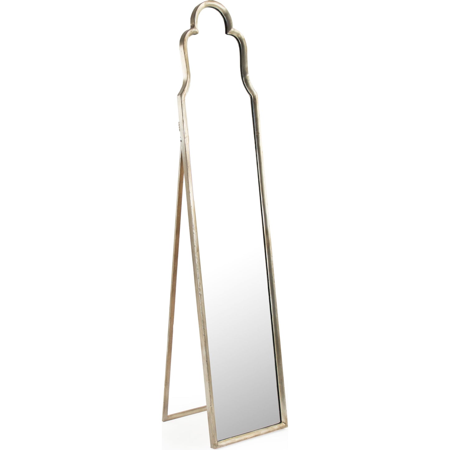 001 S-338148 | Primary Silo | Pylone Mirror by Zentique in antique gold and iron, mirror, mdf. Made from iron, mirror, mdf in a transitional style.