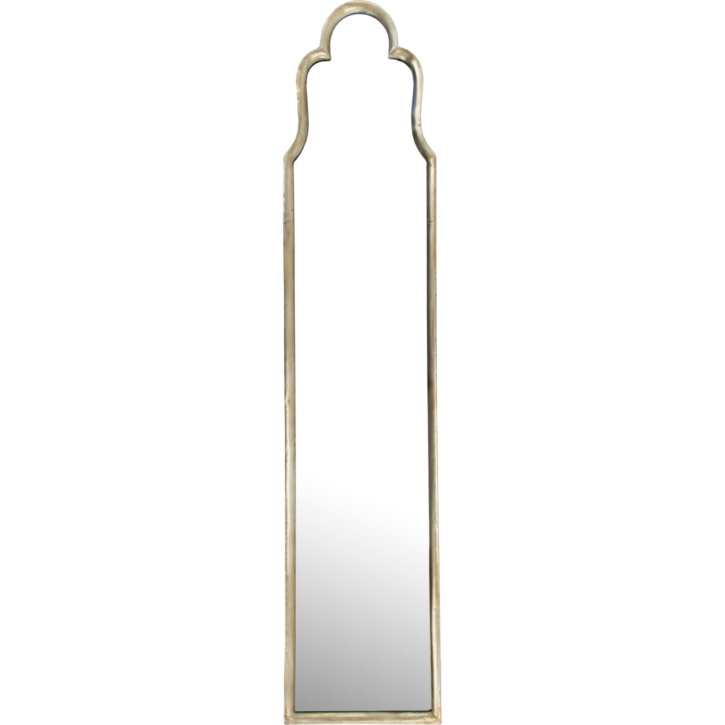 003 S-338148 | Additional Silo | Pylone Mirror by Zentique in antique gold and iron, mirror, mdf. Made from iron, mirror, mdf in a transitional style.