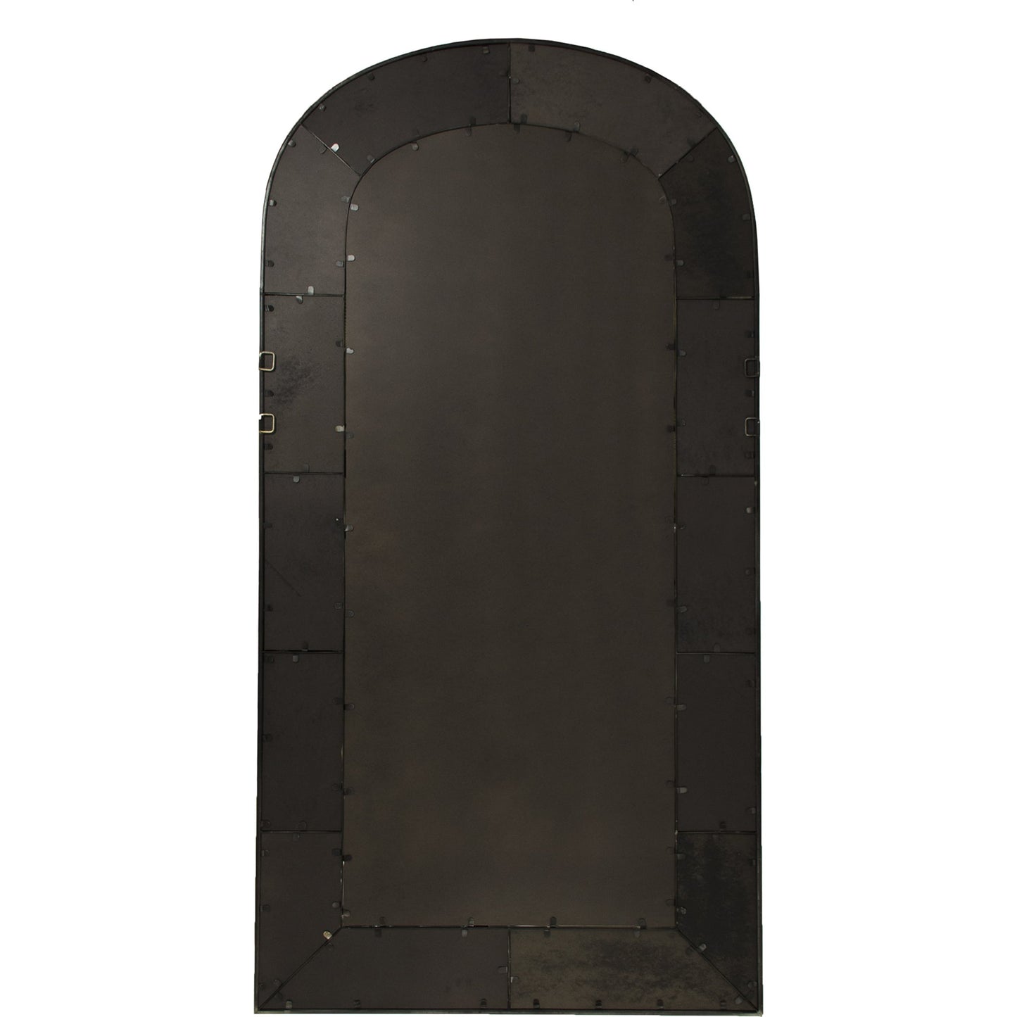 006 S-338037 | Additional Silo | Paule Mirror by Zentique in distressed silver and iron, mirror, mdf. Made from iron, mirror, mdf in a transitional style.