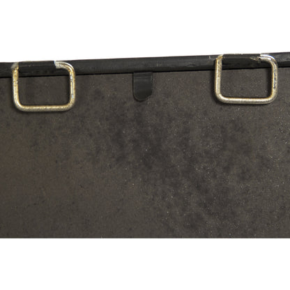 Paule Mirror by Zentique in distressed silver and iron, mirror, mdf. Made from iron, mirror, mdf in a transitional style.