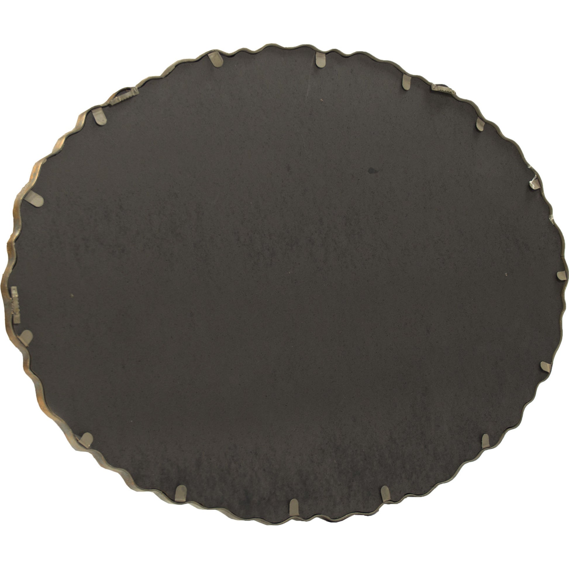 Aime Mirror by Zentique in distressed gold and iron, mirror, mdf. Made from iron, mirror, mdf in a transitional style.