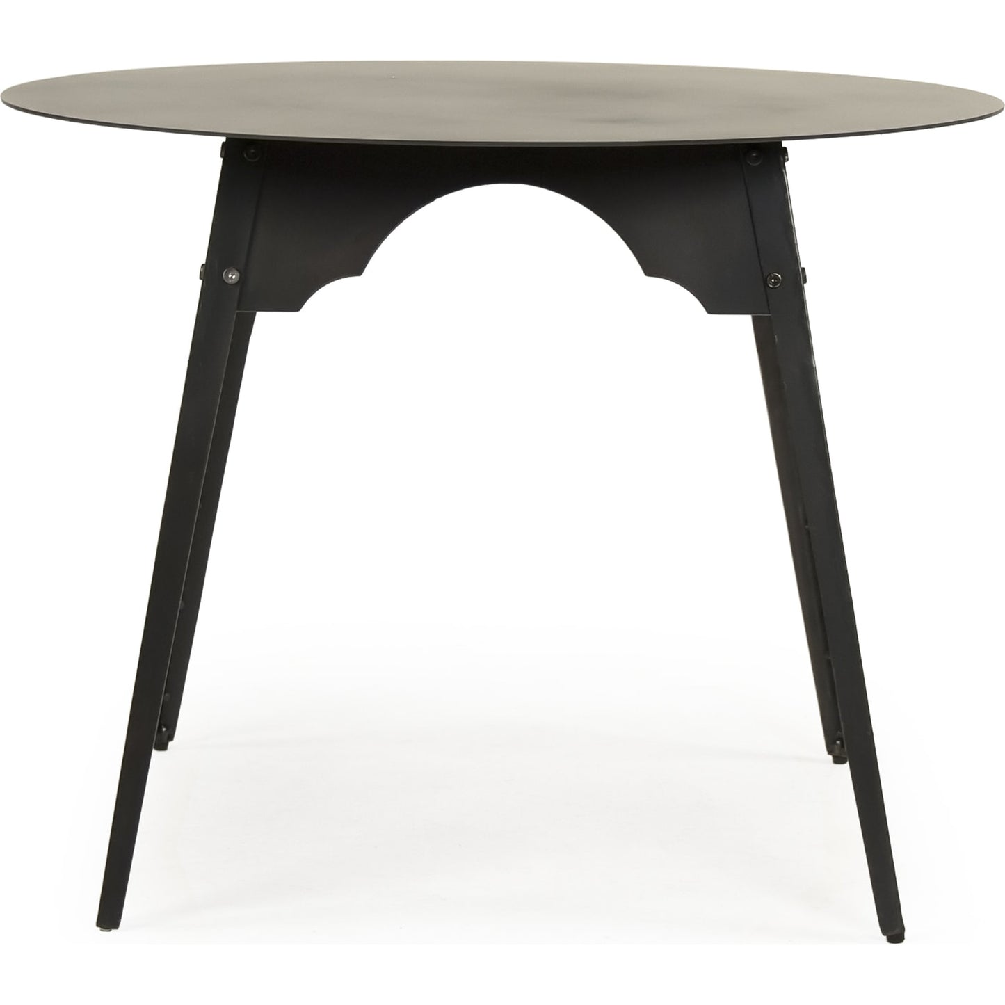 001 S-338323 | Additional Silo | Sheril Table by Zentique in dark gray and iron. Made from iron in a modern style.