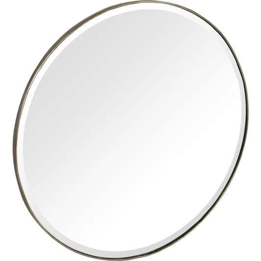 Lacia Mirror by Zentique in distressed gold and metal, mirror, mdf. Made from metal, mirror, mdf in a modern style.