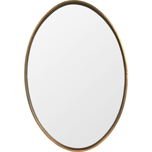 Sylvie Mirror by Zentique in antique bronze and metal, mirror, mdf. Made from metal, mirror, mdf in a transitional style.