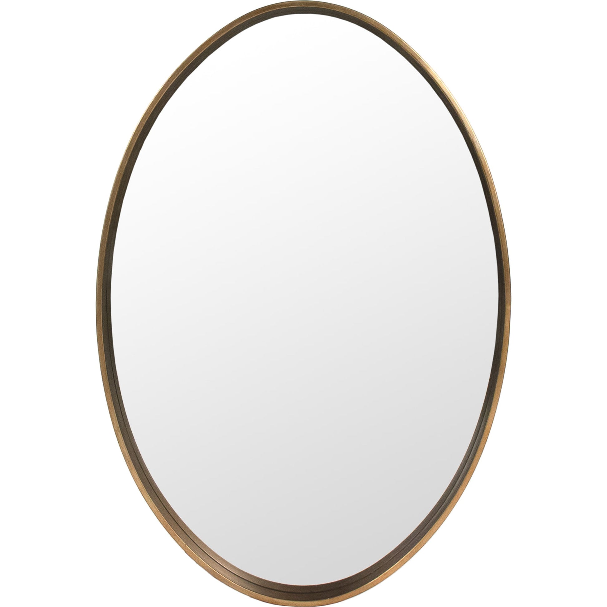 Sylvie Mirror by Zentique in antique bronze and metal, mirror, mdf. Made from metal, mirror, mdf in a transitional style.