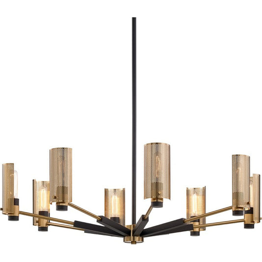 Pilsen Chandelier by Troy. Made from unique in a modern style.