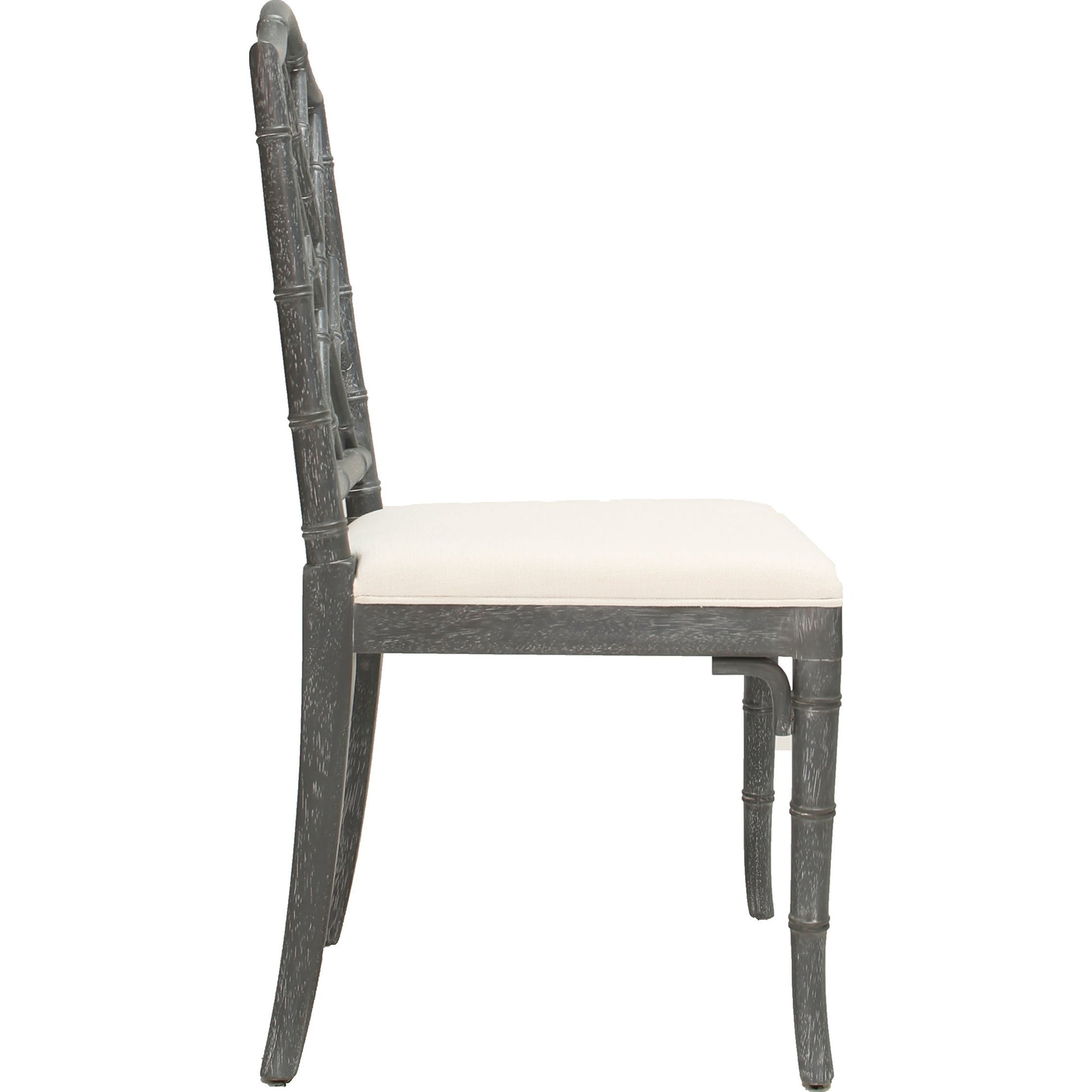 Fairfield Bamboo Dining Chair by Worlds Away. Made from unique in a traditional style.