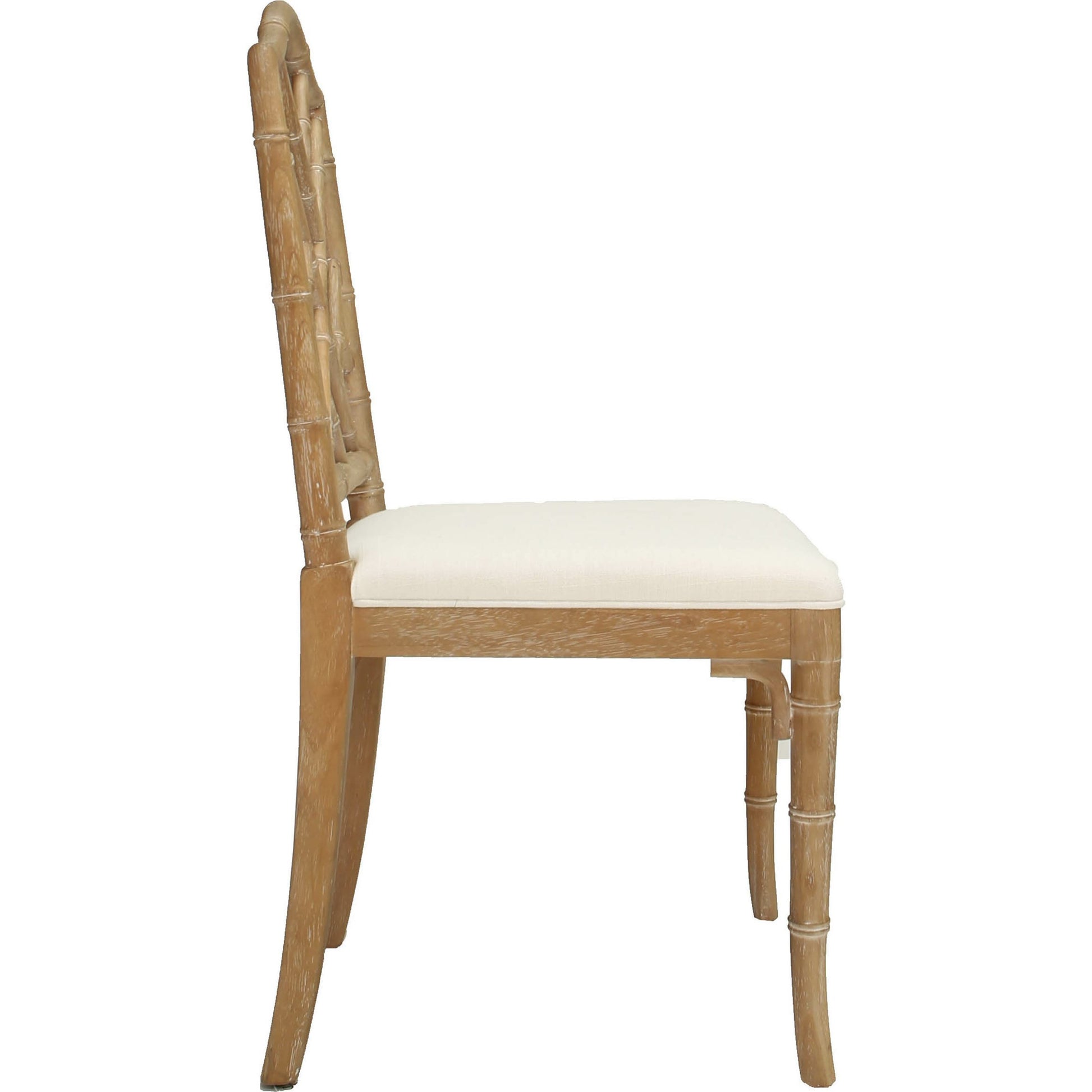 Fairfield Bamboo Dining Chair by Worlds Away. Made from unique in a traditional style.