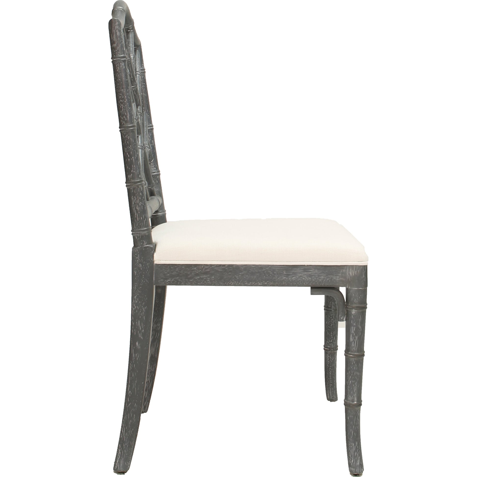 Fairfield Bamboo Dining Chair by Worlds Away. Made from unique in a traditional style.