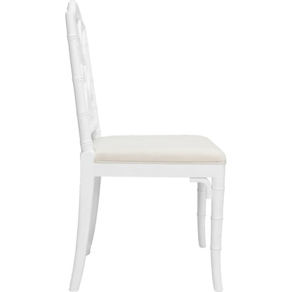 Fairfield Bamboo Dining Chair by Worlds Away. Made from unique in a traditional style.
