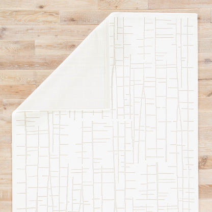 Fables FB159 Rug by Jaipur Living in white, cream. Made from unique in a unique style.