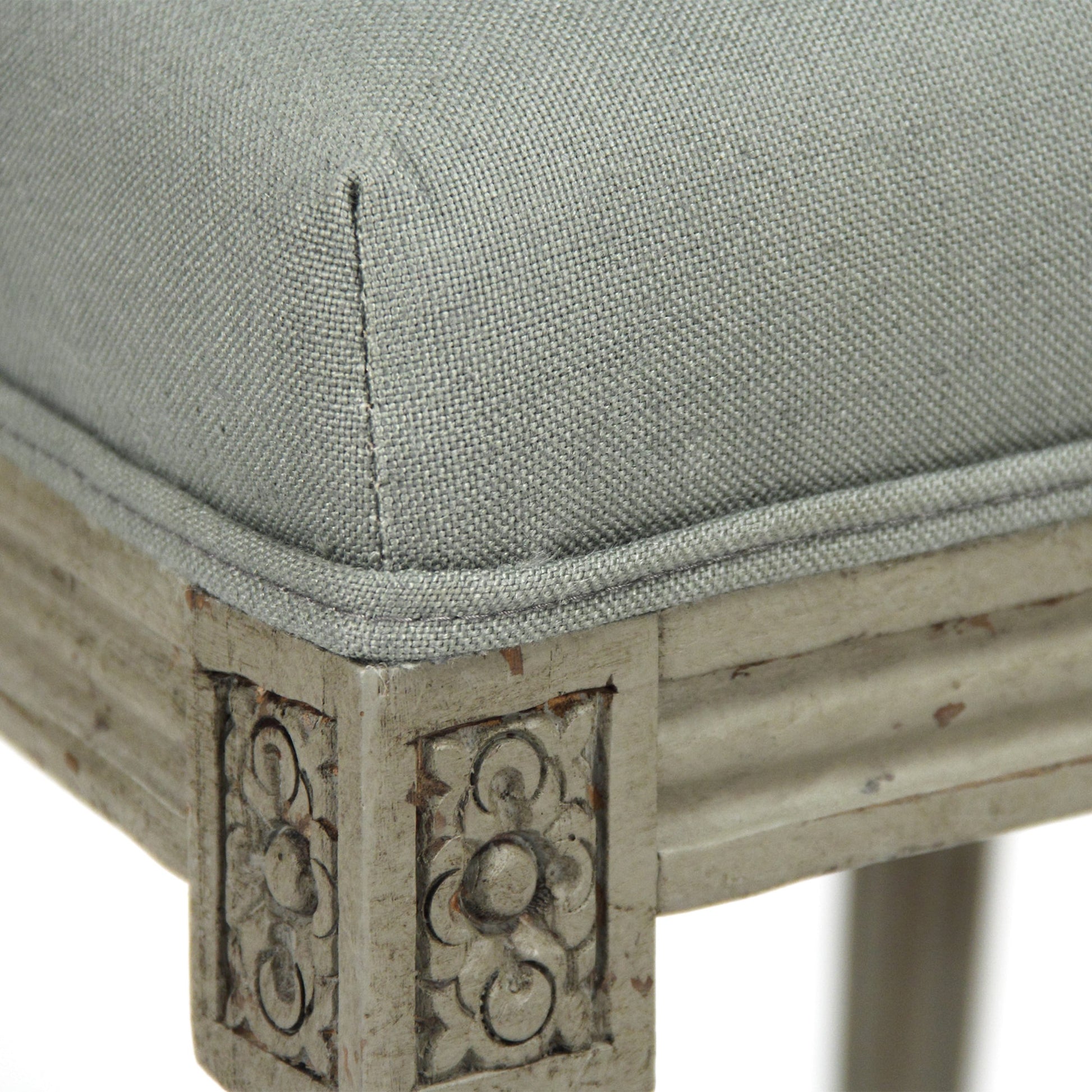Louis Cowhide Side Chair by Zentique. Made from unique in a traditional style.