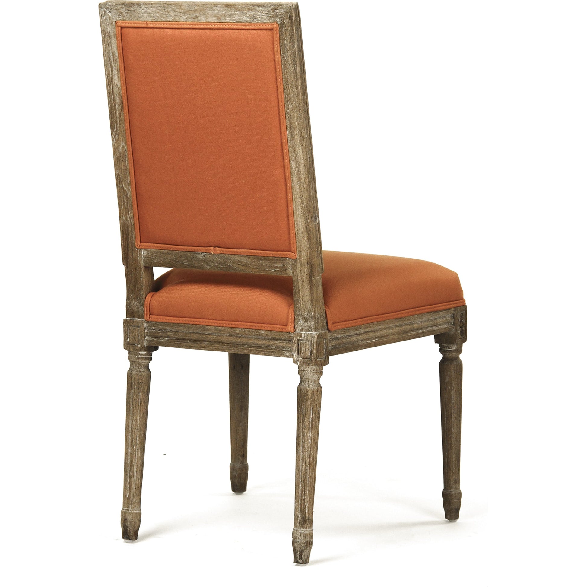 Louis Cowhide Side Chair by Zentique. Made from unique in a traditional style.