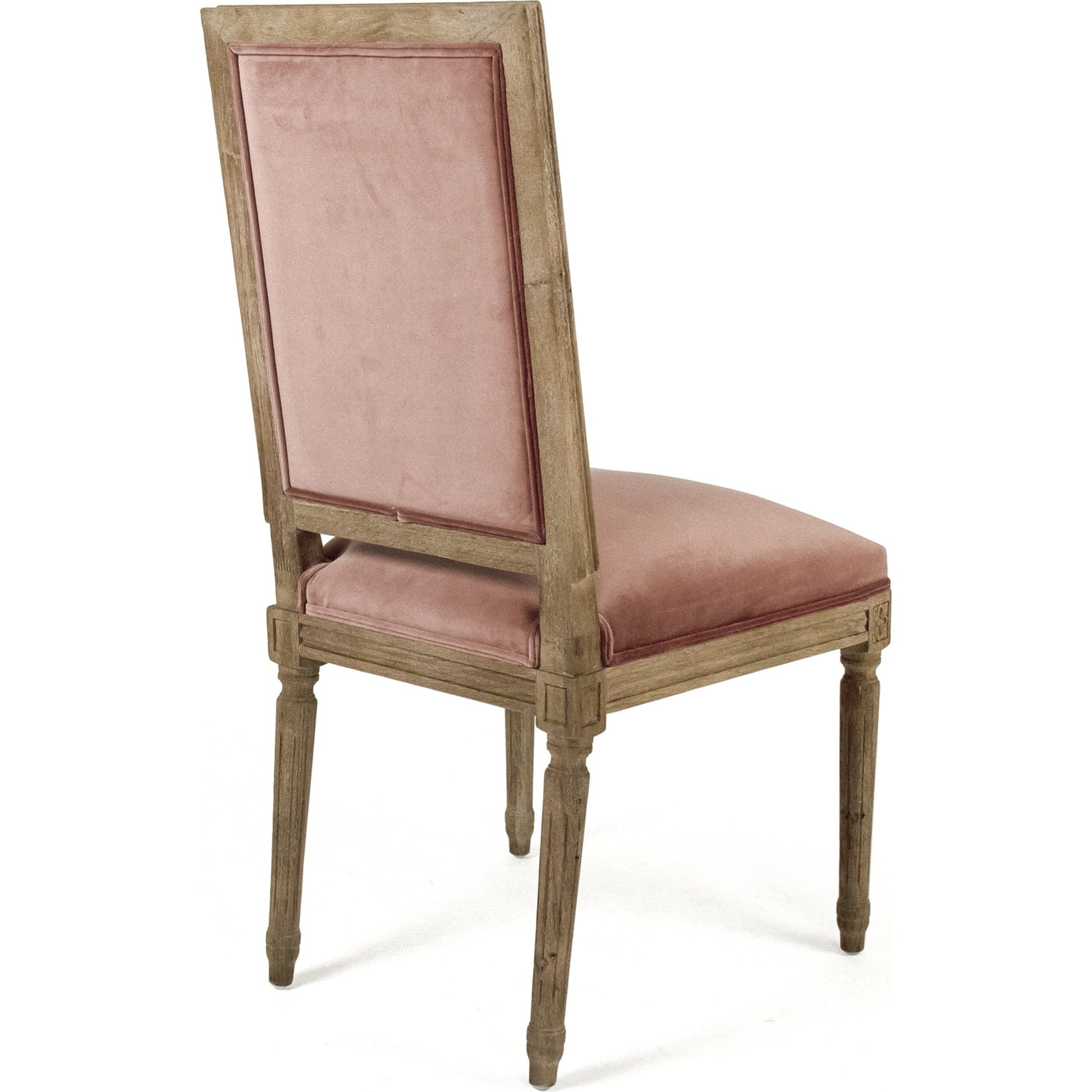 Louis Cowhide Side Chair by Zentique. Made from unique in a traditional style.