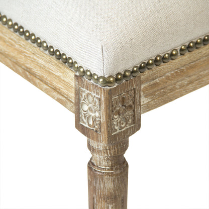 Louis Cowhide Side Chair by Zentique. Made from unique in a traditional style.