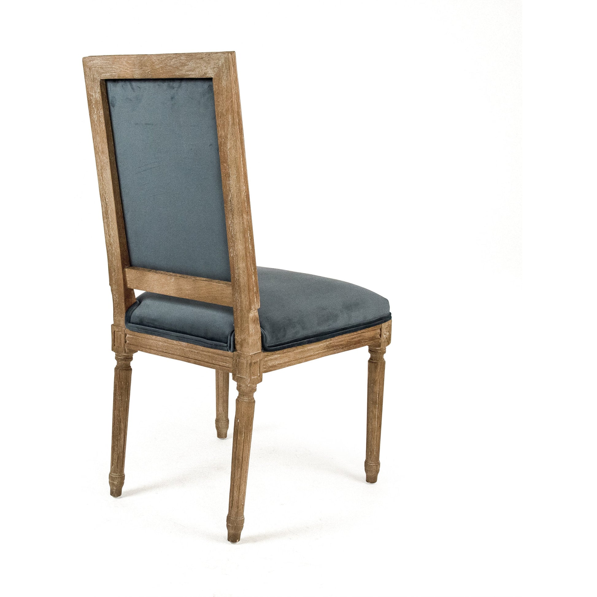 Louis Cowhide Side Chair by Zentique. Made from unique in a traditional style.
