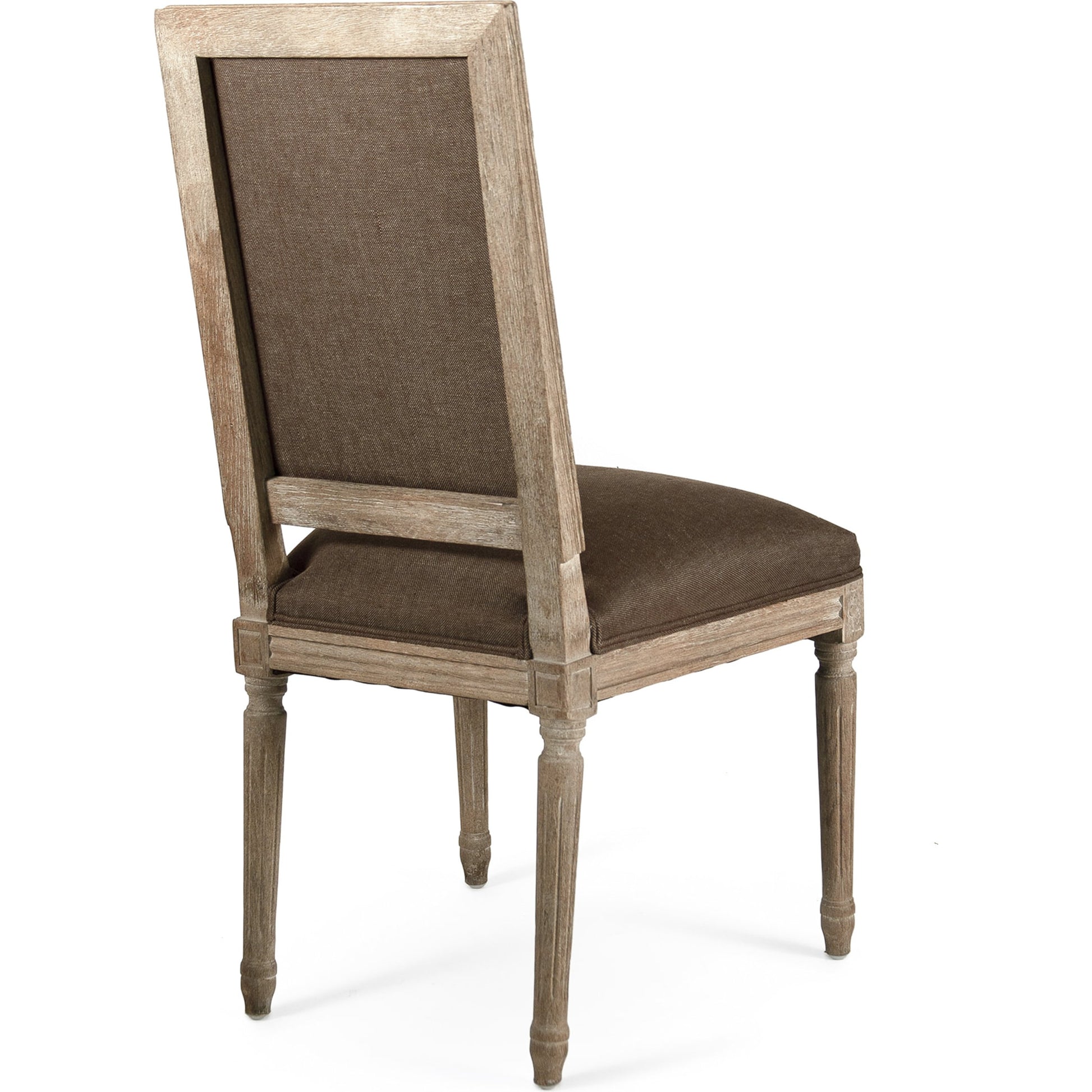 Louis Cowhide Side Chair by Zentique. Made from unique in a traditional style.