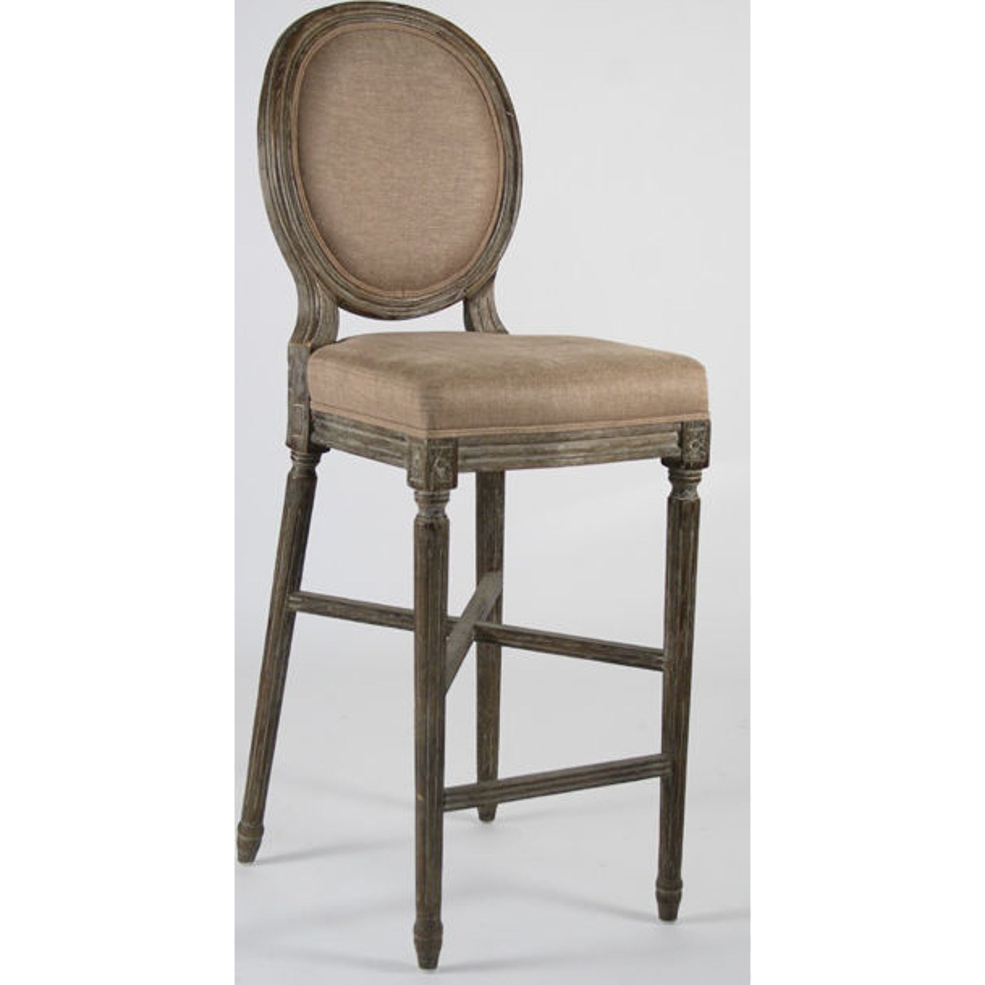Medallion Bar Stool by Zentique. Made from unique in a transitional style.