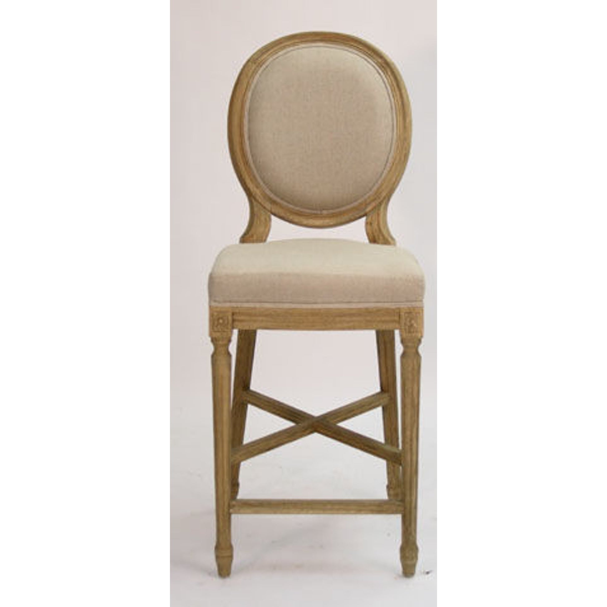 Medallion Counter Stool by Zentique. Made from unique in a traditional style.