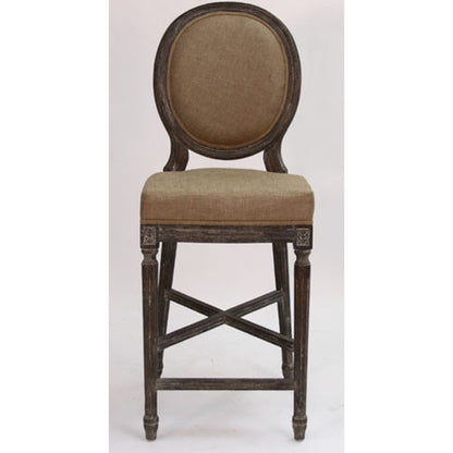 Medallion Counter Stool by Zentique. Made from unique in a traditional style.