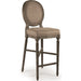 Medallion Bar Stool by Zentique. Made from unique in a transitional style.
