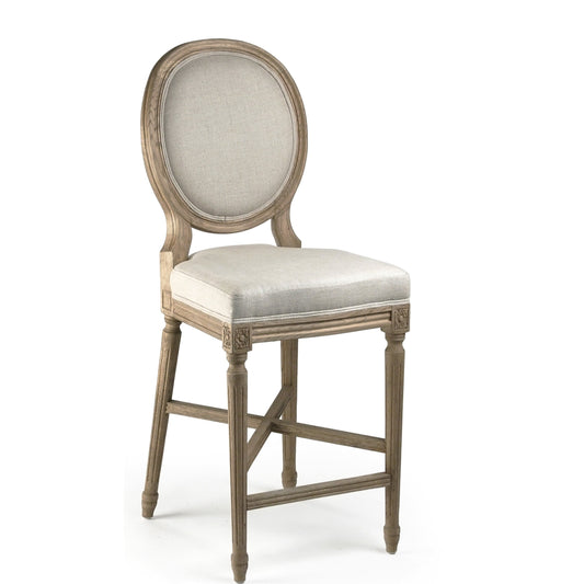 Medallion Counter Stool by Zentique. Made from unique in a traditional style.