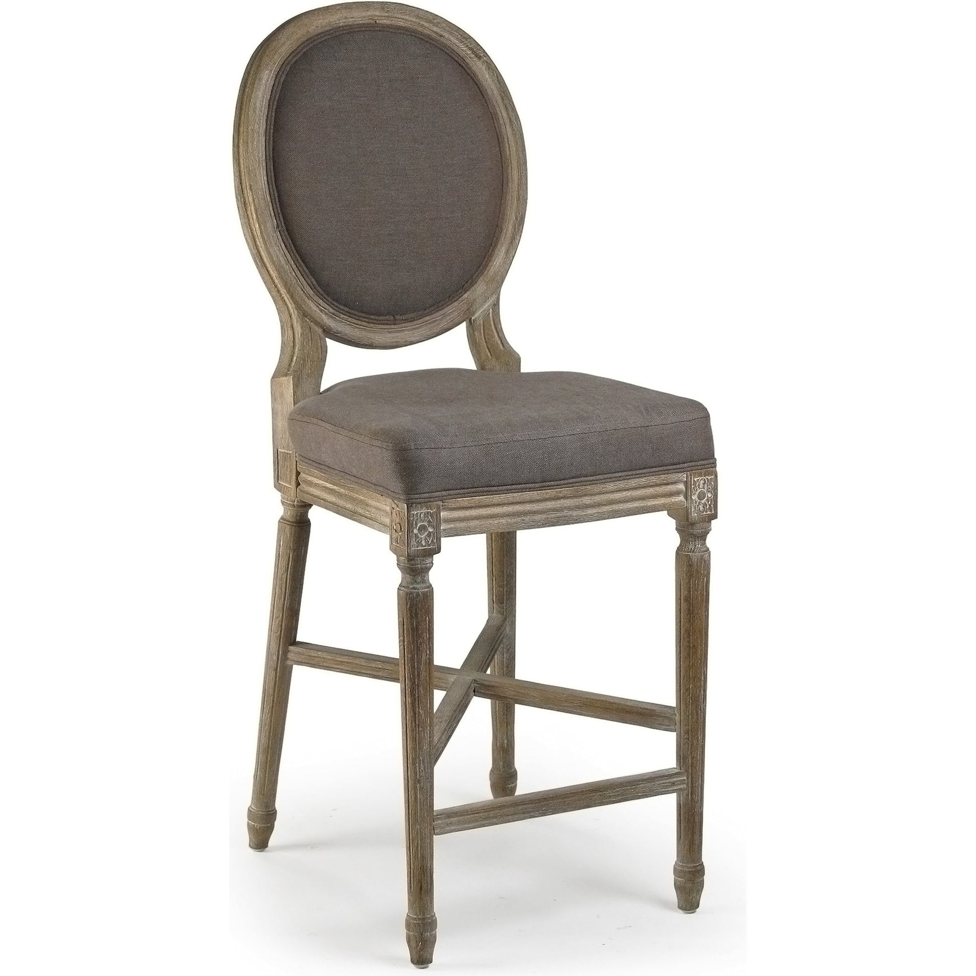 Medallion Counter Stool by Zentique. Made from unique in a traditional style.