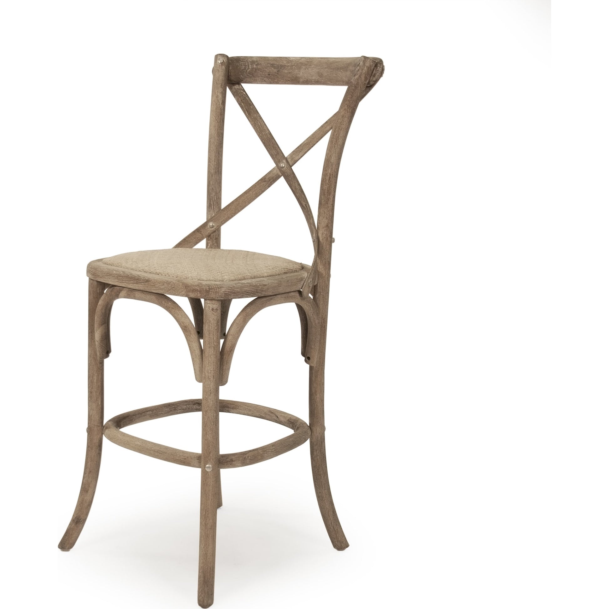Parisienne Cafe Counter Stool by Zentique. Made from unique in a cottage & farmhouse style.