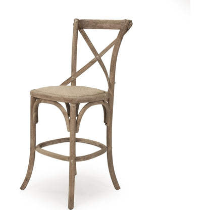 Parisienne Cafe Counter Stool by Zentique. Made from unique in a cottage & farmhouse style.