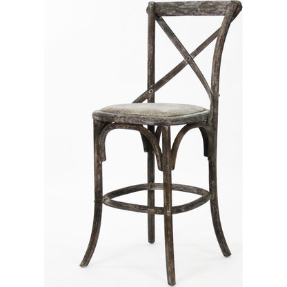 Parisienne Cafe Counter Stool by Zentique. Made from unique in a cottage & farmhouse style.