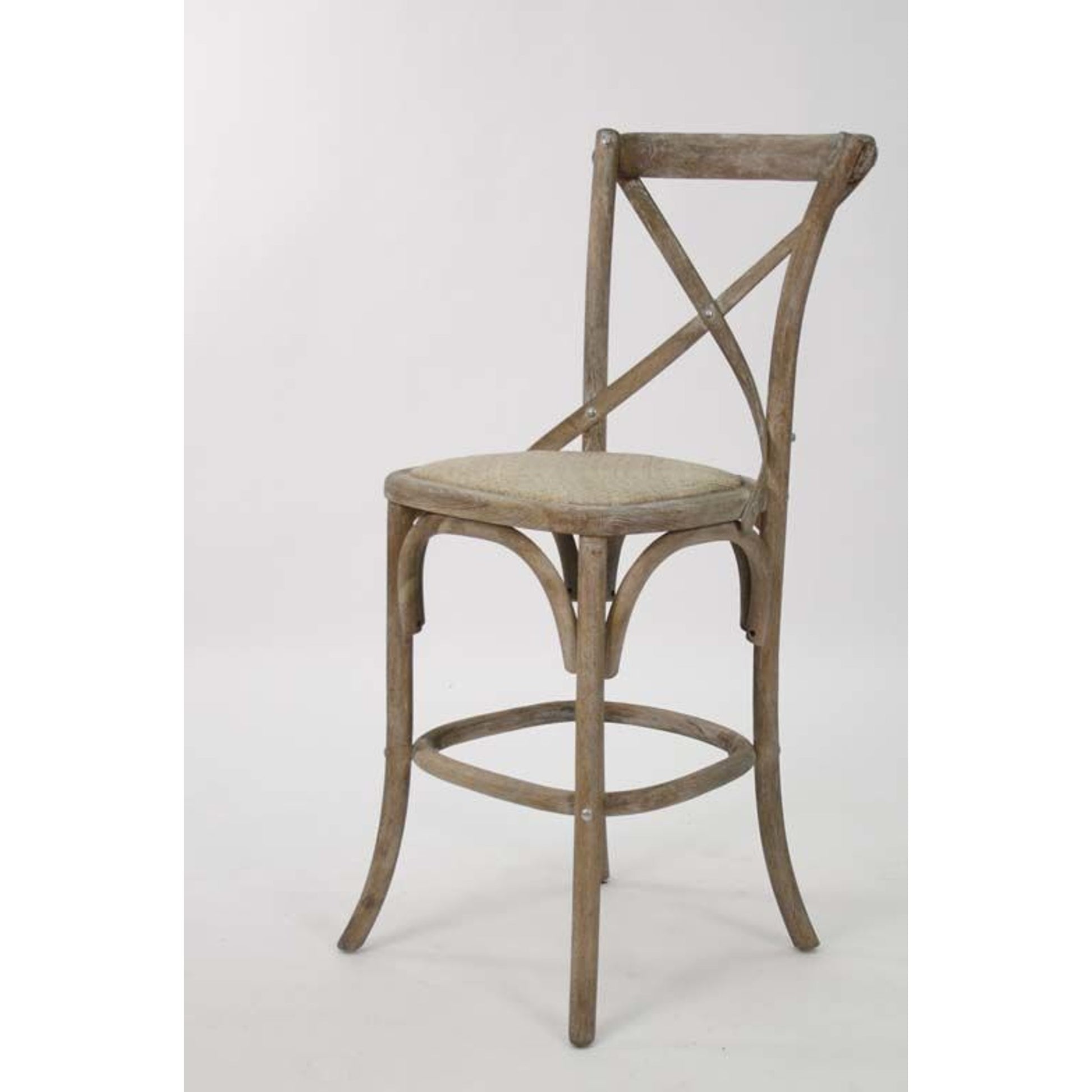 Parisienne Cafe Counter Stool by Zentique. Made from unique in a cottage & farmhouse style.