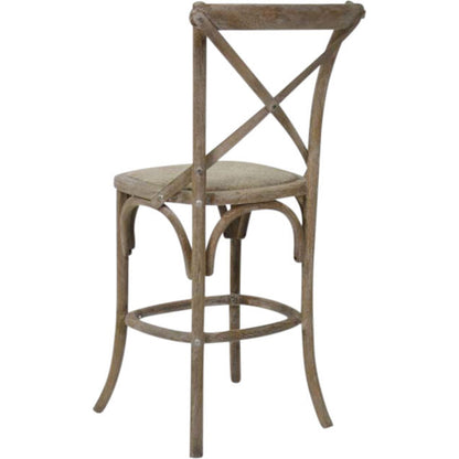 Parisienne Cafe Counter Stool by Zentique. Made from unique in a cottage & farmhouse style.