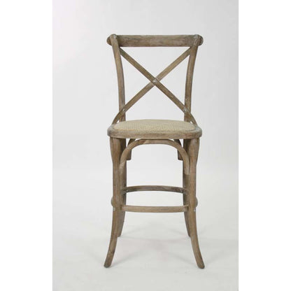 Parisienne Cafe Counter Stool by Zentique. Made from unique in a cottage & farmhouse style.