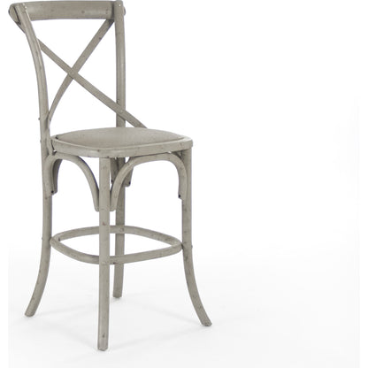 Parisienne Cafe Counter Stool by Zentique. Made from unique in a cottage & farmhouse style.