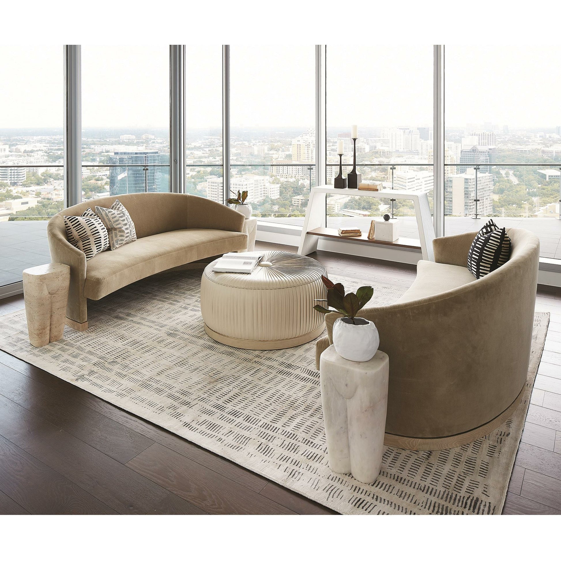 La Boite Box by Global Views. Made from white banswara, black bheslana in a eclectic & global style.