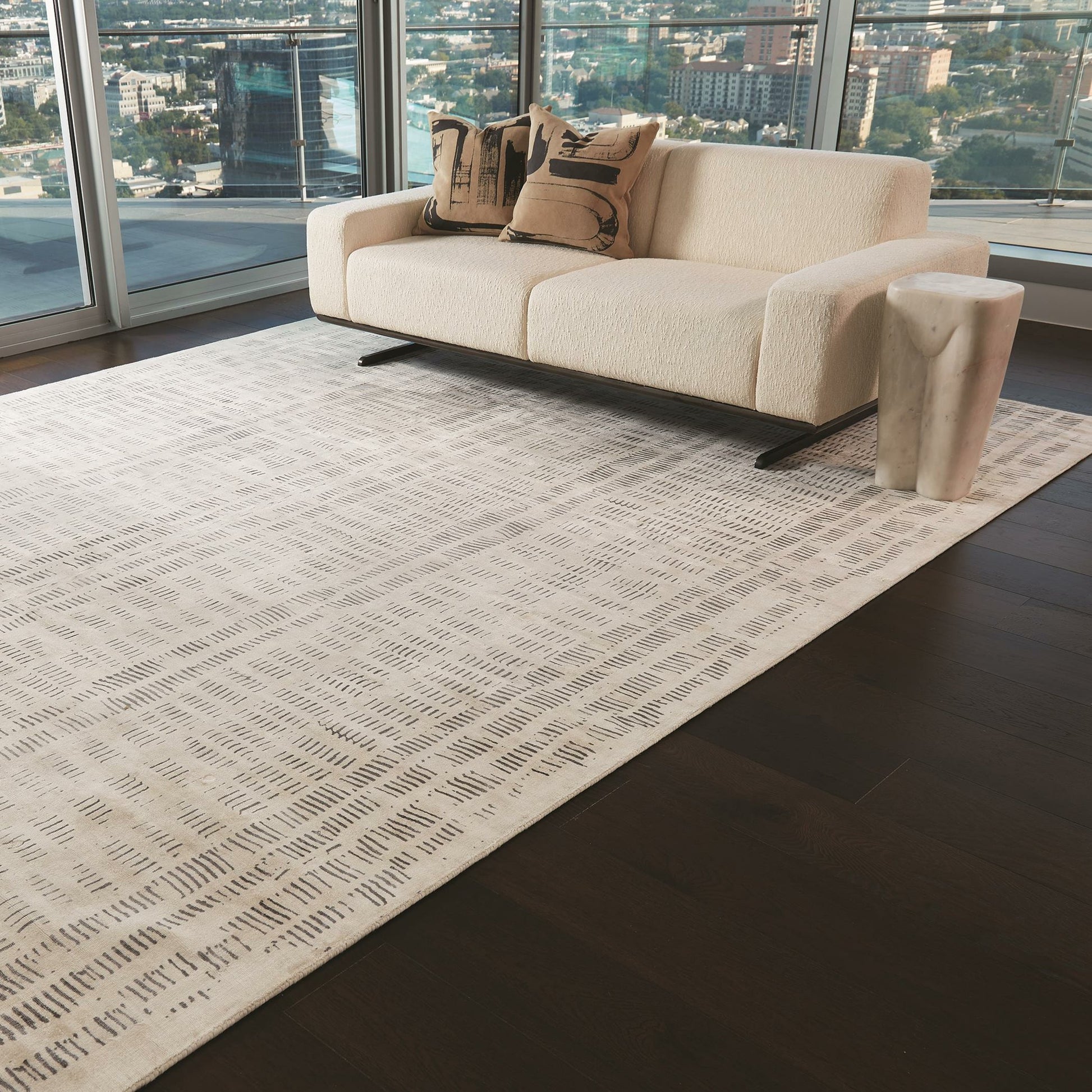 Frequency Rug by Global Views. Made from unique in a unique style.