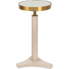 Antique Brass, Cerused Oak
