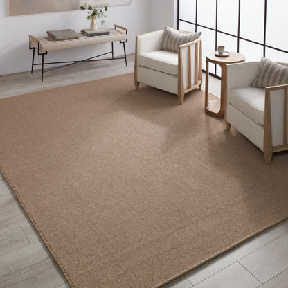 Flint FLI02 Rug by Jaipur Living in brown. Made from 100% polypropylene in a unique style.