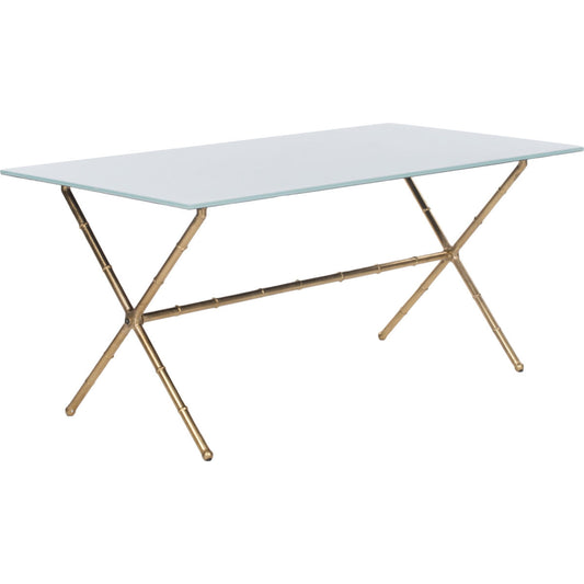 Brogen Accent Table by Safavieh. Made from iron with glass top in a eclectic & global style.