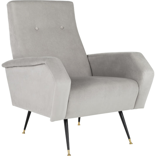 Aida Accent Chair by Safavieh. Made from eucalyptus in a modern style.