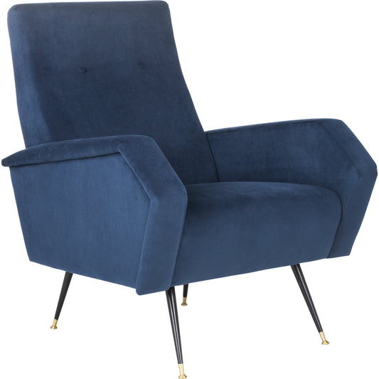 Aida Accent Chair by Safavieh. Made from eucalyptus in a modern style.